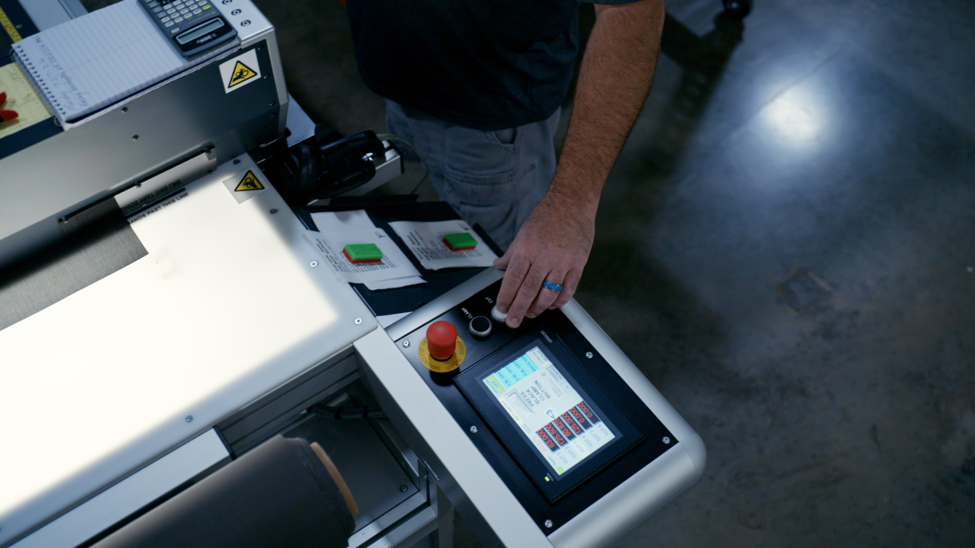Precision fabric cutting